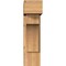 Ekena Millwork Westlake Block Smooth Bracket w/ Offset Brace, Western Red Cedar, 7 1/2"W x 20"D x 28"H BKT0806X20X28WTL05SWR - alternate 2